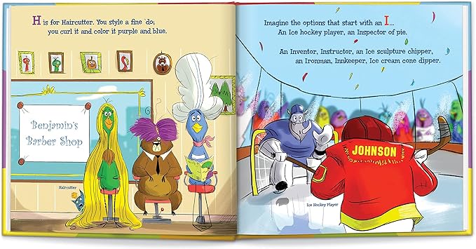 ABC What I Can Be! - Personalized Children's Story - I See Me! (Softcover)