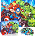 LELEMON Puzzles for Kids Ages 4-8,100 Piece Puzzles for Kids in a Metal Box, Educational Kids Puzzles Jigsaw Puzzles 100 Piece Puzzle Games Puzzle Toys Childrens Puzzles for Girls and Boys