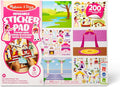 Melissa & Doug Reusable Sticker Pad: Princess Castle - 200+ Stickers and 5 Scenes