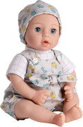 ADORA Wrapped in Love Babies, 6-Piece Set Baby Doll with Voice Recorder Feature, Includes, Removable Outfit, Headband, Romper, Pacifier and Diaper, Birthday Gift for Ages 3+ - Dearest