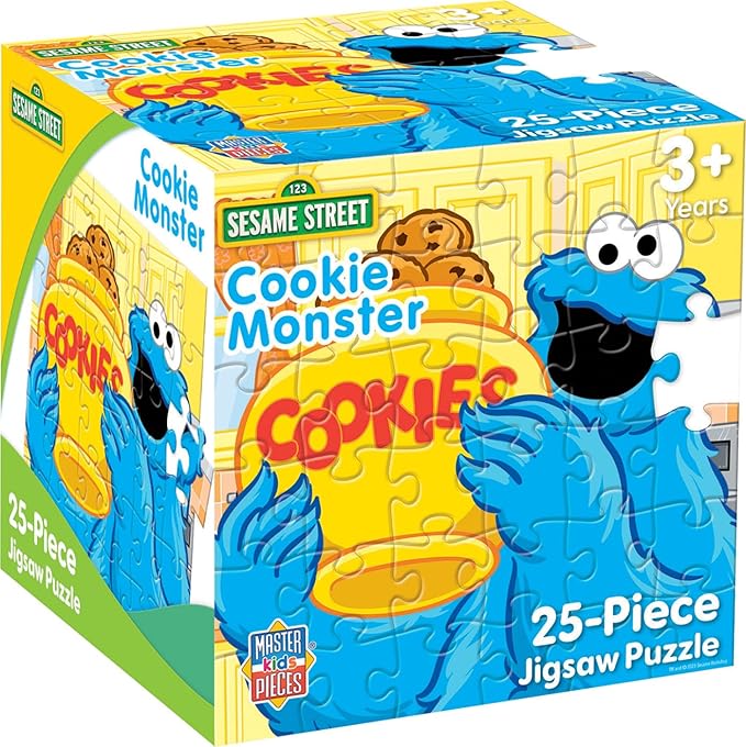 Sesame Street Cookie Monster 25pc Puzzle