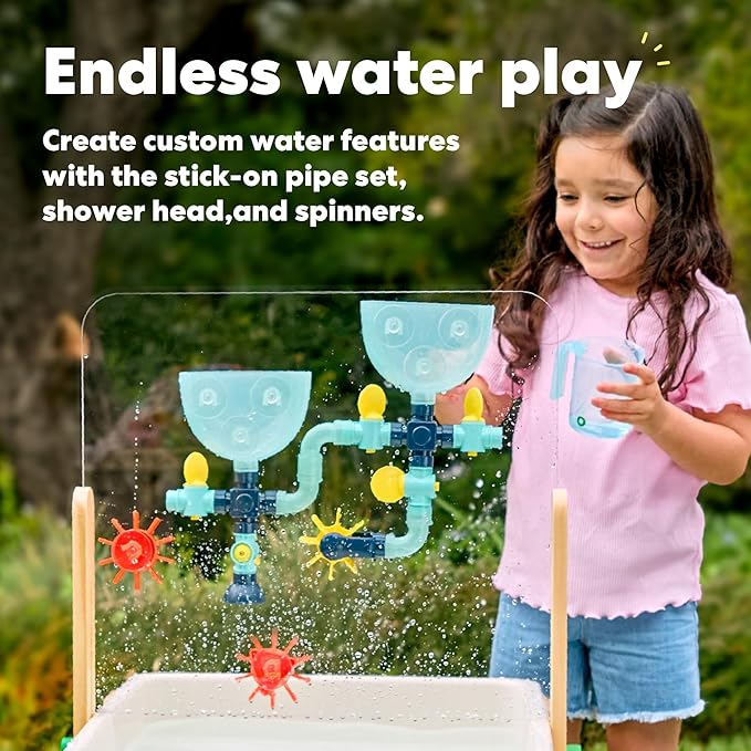KiwiCo Water and Sand Sensory Table - 26 Accessory Pieces for Toddlers Ages 3+