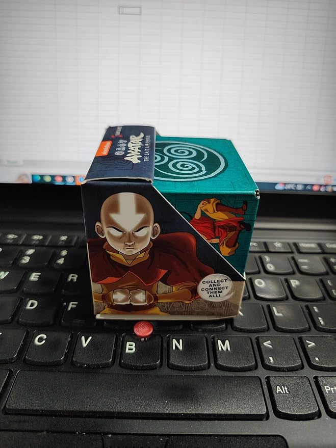 SHASHIBO Avatar The Last Airbender Shape Shifting Box - STEM Magnetic Fidget Cube That Transforms Into Over 70 Shapes, Download Fun in Motion Toys Mobile App (Air)