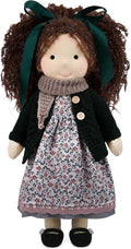 BlissfulPixie Handmade Waldorf Collect Rag Doll Birthday Present for Girl with Exquisite Box - Sophia 12"