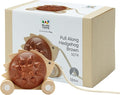 PlanToys Pull Along Hedgehog – Brown (5274)