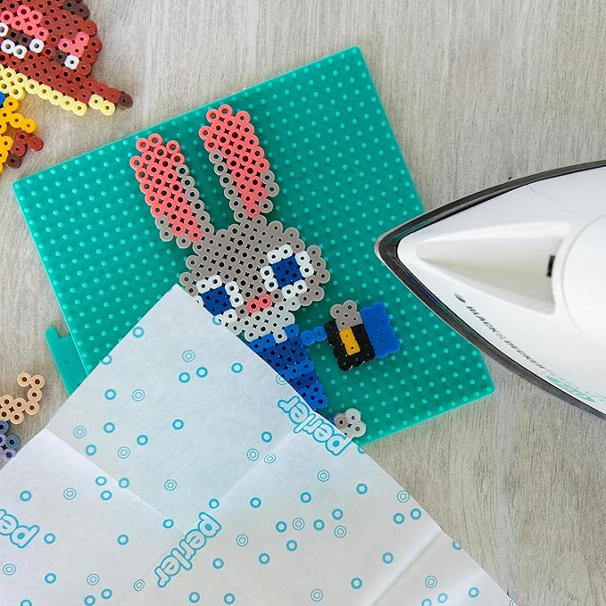 Perler 80-57276 Disney's Zootopia Fused Bead Craft Activity Kit with 14 Projects, Multicolor, 4303 Pieces