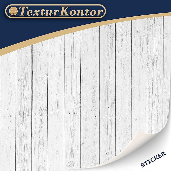 3 Sheets Self-Adhesive Wall Cladding for Dollhouse 1:12 Scale (White Board Wall)