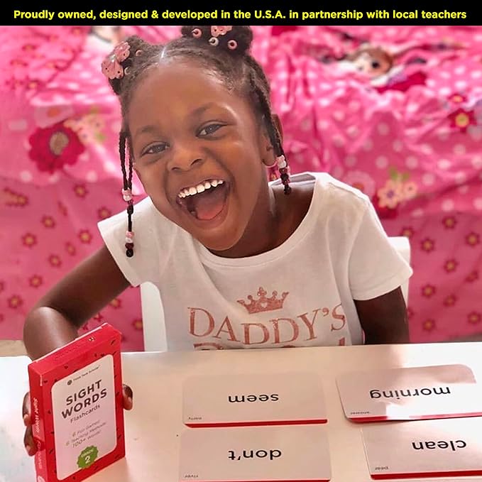Think Tank Scholar Sight Words Flash Cards – 520 High Frequency Words for Kids Ages 3–9 – Dolch & Fry List – Award-Winning Reading Tool for Preschool, Kindergarten, 1st, 2nd, 3rd Grade – Classroom Set