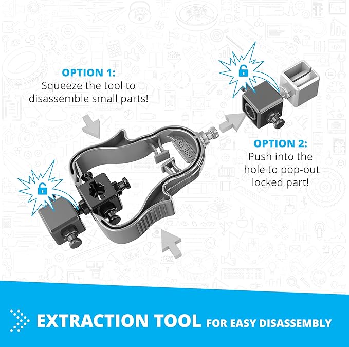 Engino Inventor STEM Toys, Motorized Offroader, Construction Toys for Kids 9+, Building Kit Powered by Motor, Stem Kits, Gifts for Boys & Girls (10 Models to Build)
