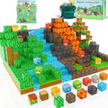 Magnetic Blocks - 120PCS Toy Build Set, Magnetic Building Blocks STEM Sensory Toys, Creative Kids Gift for 3+ Year Old Boys Girls (Dinosaur)