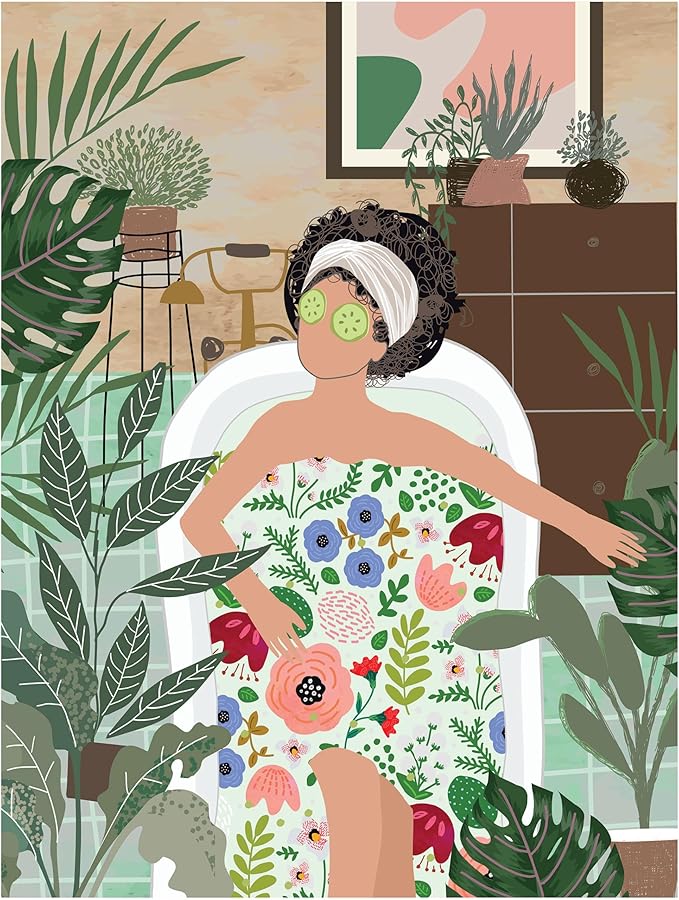 500 Piece Puzzle for Adults Hygge Sanctuary Space Aromatherapy Jigsaw + Scented Candle by Playview Brands