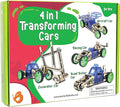 ButterflyEdufields 4in1 STEM Building Car Kits for Kids - DIY 3D Wooden Puzzle Toys, Educational STEM Gifts for Ages 6 to 12