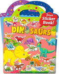 Benresive Reusable Sticker Books for Kids 2-4, Sticker Books for Toddlers 1-3 2-4, Toddler Travel Toys Activities Crafts Gifts - Ocean, Fairy and Dinosaur