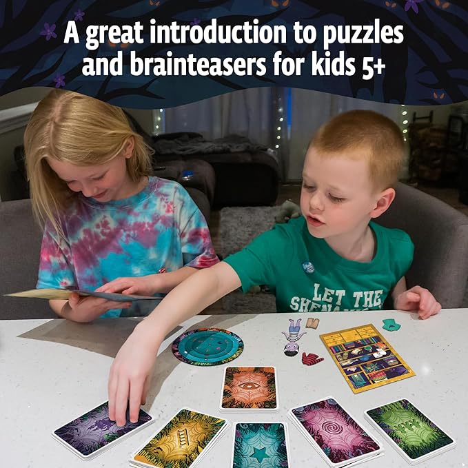 Thames & Kosmos EXIT: The Game - Kids - Midnight Spooktacular, Fun Puzzle Mystery, Cooperative, 1-4 Players