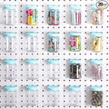 Unittype 20 Set Pegboard Organizer Accessories Peg Boards Jars with Lids Plastic Pegboards Bins Storage Containers Clear Peg Board Wall Organizer for Garage Sewing Office Home Supplies(Light Green)
