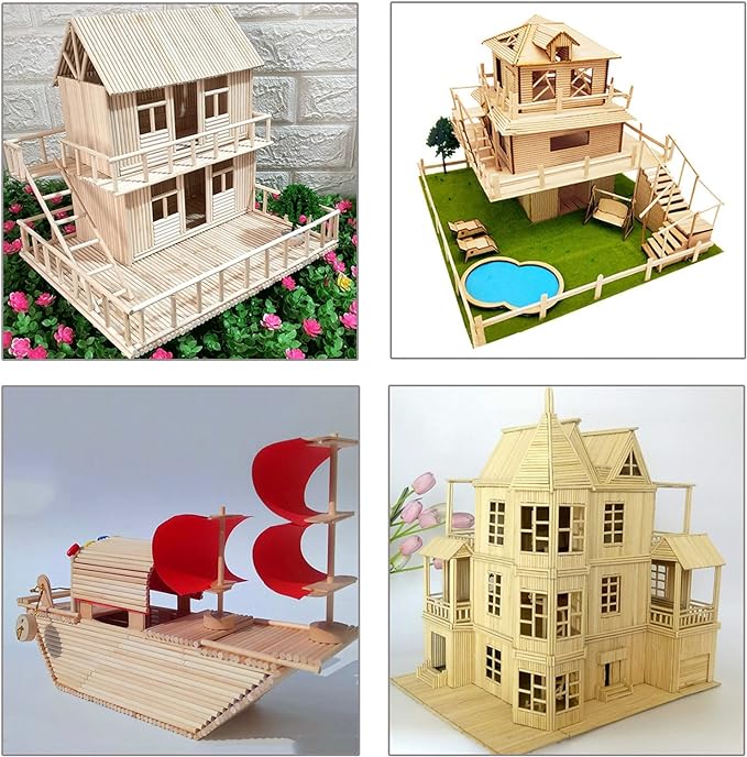 3/8 x 48 Inch 25 PCS Dowel Rods Wood Sticks Wooden Dowel Rods - Unfinished Bamboo Sticks - for Crafts and DIYers