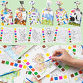 Rotu Party Favors for Kids 4-8, 15 Pack Goodie Bags Stuffers for Kids Paint with Water Coloring Books for Ages 8-12 Watercolor Painting Set Birthday Gifts Classroom Prizes, 106Pcs