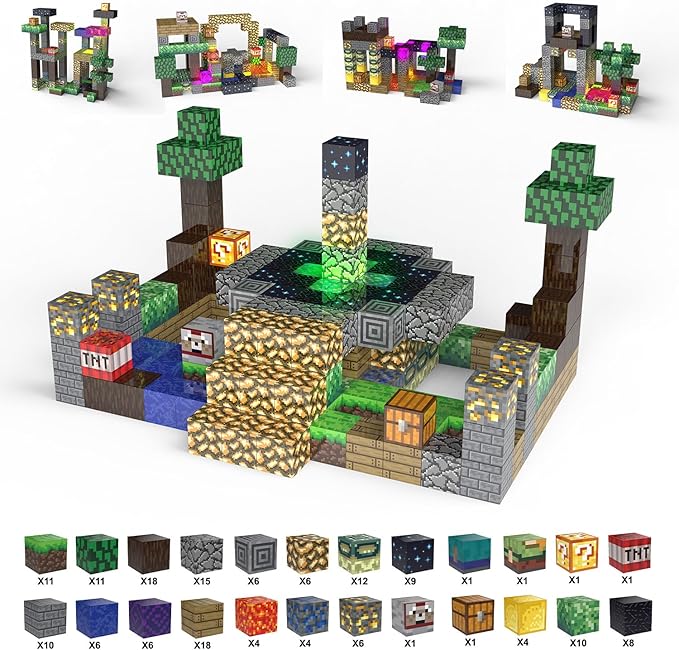 Magnetic Building Blocks for Kids Ages 3-12+, 180PCS STEM Educational Magnet Toys, Magnetic Tiles Build Cubes Game, Ideal Gift for Toddlers Boys Christmas Birthday Girls