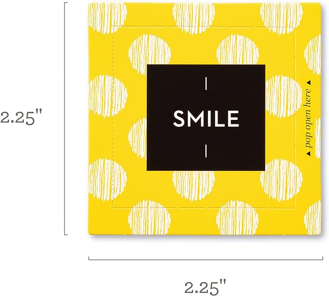Compendium ThoughtFulls Pop-Open Cards — 2-Pack of Smile, Happy Day — 60 Pop-Open Cards, Each with a Different Message Inside