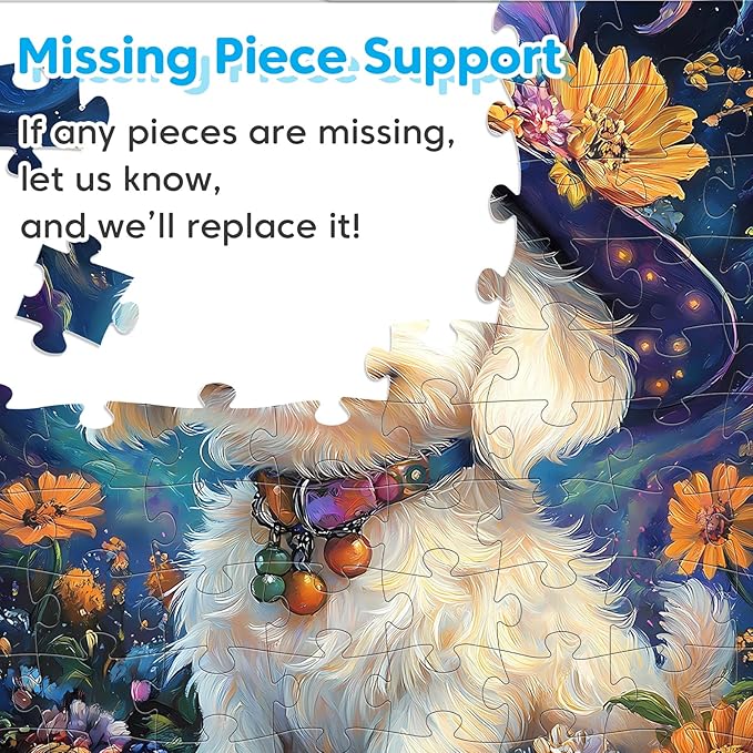 4-Pack 100 Piece Puzzles for Kids Ages 4-6 6-8 8-10, Adorable Puppy Parrot Springbok Fox Jigsaw Puzzles, Set for Kids Adults Seniors, Fun and Educational Toys for Family