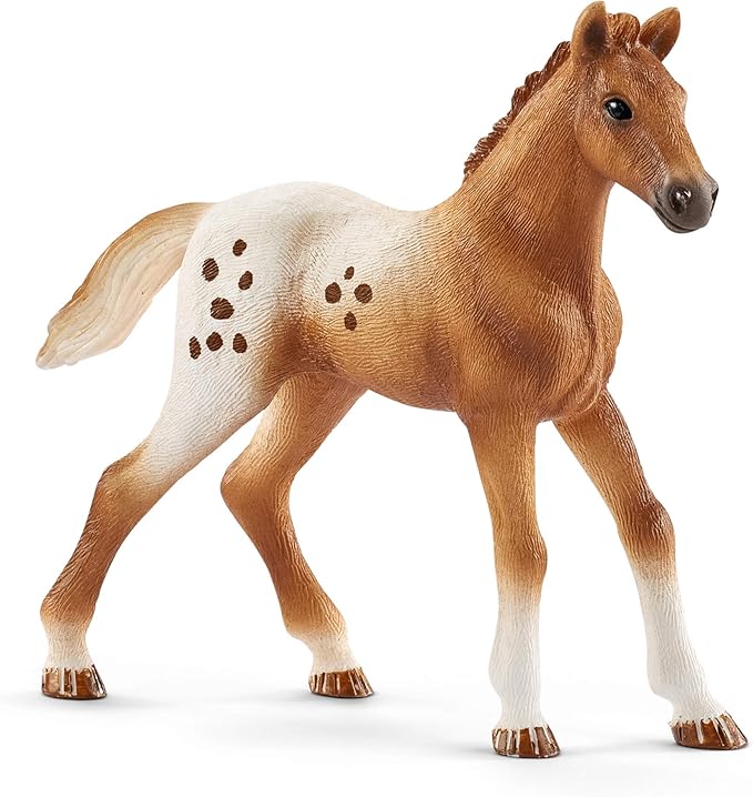 Schleich Horse Club, Horse Toys for Girls and Boys, Lisa's Tournament Training Horse Set with Appaloosa Horse Toys, 11 Pieces, Ages 5+