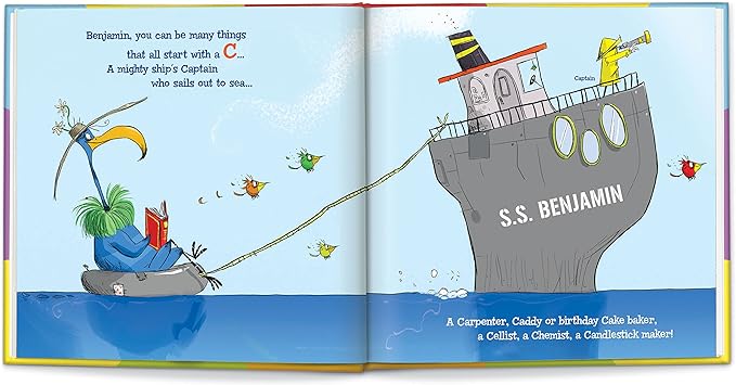 I See Me! ABC What I Can Be! - Personalized Children's Story (Hardcover)