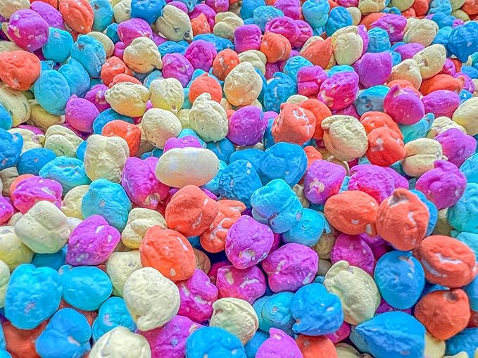 Colored Chickpeas for Sensory Play and Sensory Bins - Many Different Seasonal Colors (4 Cups, Summer 2)