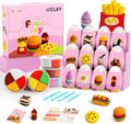 Air Dry Clay Kit for Kids,12 Box Mini Food Modeling Magic Clay Sculpting Set,Safe Non-Sticky,Ultra Light & Soft,Arts & Crafts Fun Playset Kitchen Toys,Home Party Favors for Boys Girls 3+ Years
