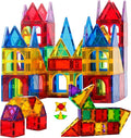 MAGBLOCK Magnetic Tiles Toys for Kids Magnet Building Tiles 100 Pcs Magnetic Blocks Preschool Building Sets Educational Toys for Toddlers Boys and Girls.