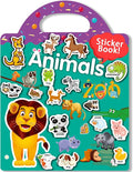 Reusable Animal Sticker Book for Kids Toddlers 2-4 Years, Preschool Learning Activities Waterproof Sticker Books for Teens Girls Boys