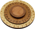 Elves Cipher Wheel - Acessory for Fantasy Table Top RPGs, Board Games, and Dungeon Masters