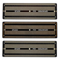 3pcs 6.8"x2.05" Breadboard Solderable Prototype PCB Board Kit for Electronics Projects Compatible for DIY Soldering Circuits Projects Prototype Board,Black