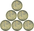 The Archangel Michael Challenge Coin Christian Coin Bible Verse Angel Coin As Catholic Gifts (Pack of 6)