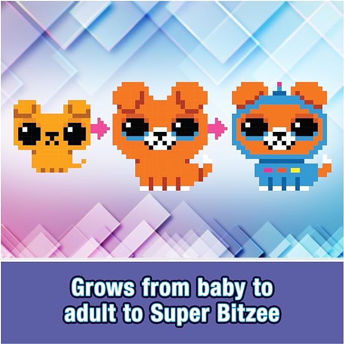 Bitzee, Interactive Toy Digital Pet with 15 Animals Inside, Virtual Electronic Pets React to Touch, Kids Toys for Girls and Boys