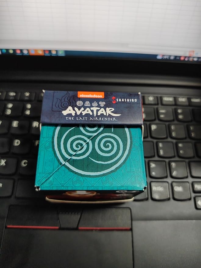 SHASHIBO Avatar The Last Airbender Shape Shifting Box - STEM Magnetic Fidget Cube That Transforms Into Over 70 Shapes, Download Fun in Motion Toys Mobile App (Air)