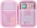 Storage Case Compatible with GiiKER Super Slide Puzzle Original 500+ Challenges Brain Teaser Puzzle (Pink Case)