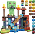 160 PCS Magnetic Blocks Building Toys, Build 3D Magnetic Building Blocks Set for Kids Ages 3+, Magnet Blocks STEM Sensory Educational Christmas Birthday Gifts Construction Toys