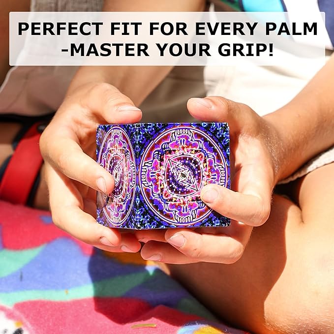 Shashibo Shape Shifting Box - Award-Winning Fidget Toy w/ 36 Rare Earth Magnets - Fidget Cube Transforms Into Over 70 Shapes, Sensory Toy Gift for Kids, Teens, and Adults (Mystic Ocean)