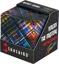 SHASHIBO Shape Shifting Box - Award-Winning Fidget Toy w/ 36 Rare Earth Magnets - Fidget Cube Transforms Into Over 70 Shapes, Sensory Toy Gift for Kids, Teens, and Adults (Disco Plaid)
