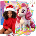 ZIZZ Unicorn Floor Puzzles for Kids Ages 3-5, 4-8 Years Old - Giant 48 Pieces Jigsaw Puzzles for Kids Ages 4-6 - Unicorn Toys for Girls - Puzzles for Toddlers - Girl Gifts for Birthday Christmas