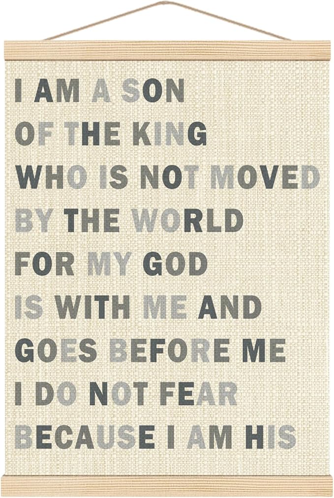 Boat Wades Inspirational Christian Wooden Poster Hangers 12x16 Inch,Boho Nursery Decor Boy Poster Hanger Frame,Bible Verse Nursery Decor Wall Hanging For Nursery Boys Room