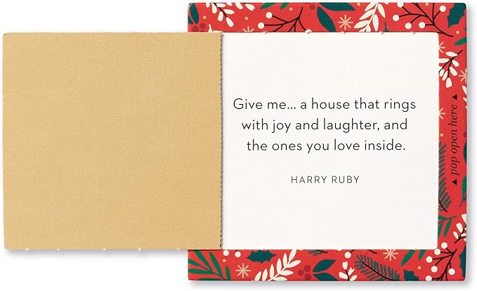 Compendium ThoughtFulls Pop-Open Cards — Merry Christmas — 30 Pop-Open Cards, Each with a Different Inspiring Message Inside