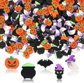 JUNEBRUSHS 150 Pcs Halloween Mini Erasers for Kids, Cute Small Erasers Bulk for Kids Trick or Treat Halloween Party Favors Goody Bag Filler Students School Decorations Classroom Rewards Prizes