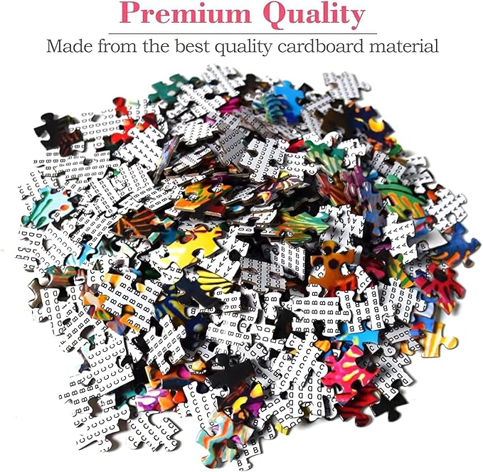 HUADADA Puzzles for Adults 1000 Piece-Easter Egg-1000 Piece Puzzles for Adults and Kids Educational Easter Egg Puzzle (27.56" x 19.67")