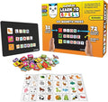 Magnetic Preschool learning Toys for Toddlers Aged 3 4 5 6 Years Old Learn to Spell Animals|104 Magnet Pieces-32 Picture & 72 Letters with Magnet Board & Spelling Game Guide|Educational Toy for Kids