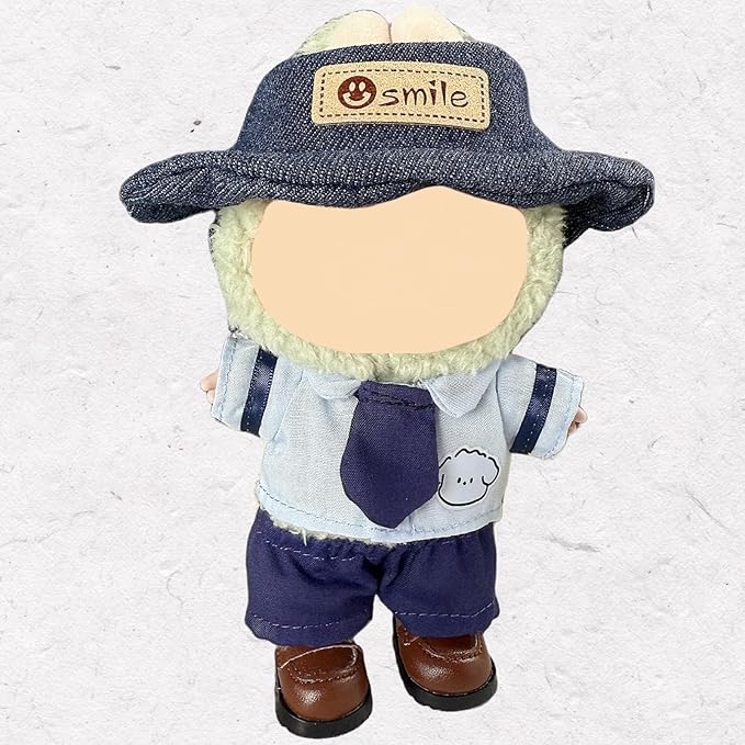 4 Pack—17cm Doll Clothes,Premium Doll Outfit with Accessories,Doll Princess Skirt,Cute Clothes Outfit for 17cm Dolls,End Dolls Fashion Clothing Set(No Dolls and Shoes) (Set U)
