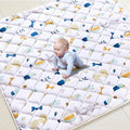 Premium Foam Baby Play Mat for Floor 79" X 71", Extra Large Soft Thicker Activity Playmats for Babies, Toddlers, Infants, Play & Tummy Time, Foldable & Machine Washable Baby Crawling Mat