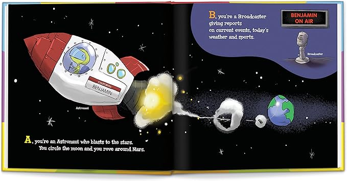 I See Me! ABC What I Can Be! - Personalized Children's Story (Hardcover)