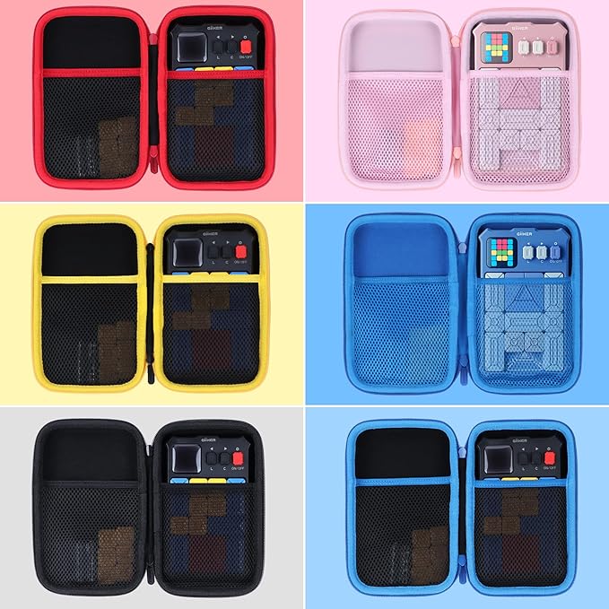 Storage Case Compatible with GiiKER Super Slide Puzzle Original 500+ Challenges Brain Teaser Puzzle (Black Case)