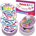 Memory Card Game, Kids Sight Word Piles Card Games, Animal Table Match Game for Toddlers, Indoor Recess Family Games, Preschool Classroom Reading Games, Homeschool Supplies